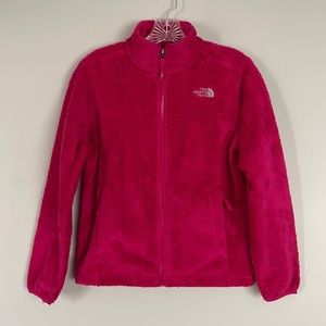 The North Face Girls “Osito” Flurry Hot Pink Jacket Youth Sz L 14/16